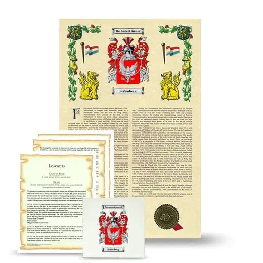 Sodenberg Armorial, Symbolism and Large Ceramic Tile