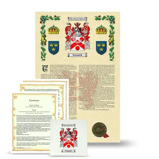 Stenmark Armorial, Symbolism and Large Ceramic Tile