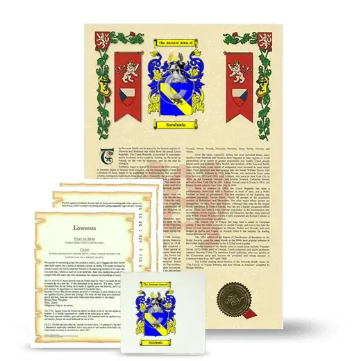 Swoboda Armorial, Symbolism and Large Ceramic Tile