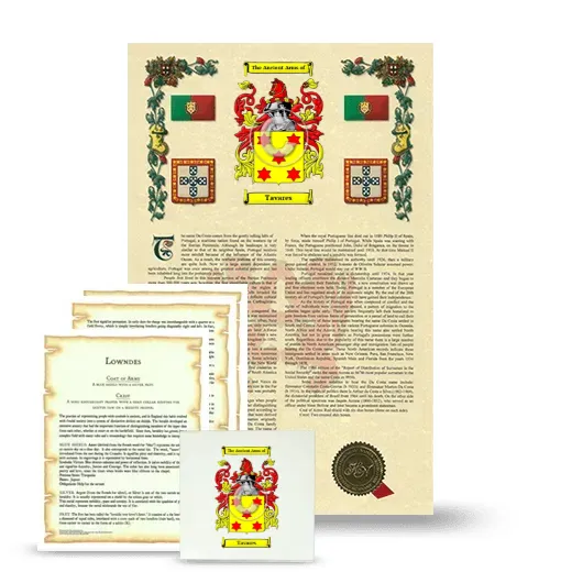 Tavares Armorial, Symbolism and Large Ceramic Tile