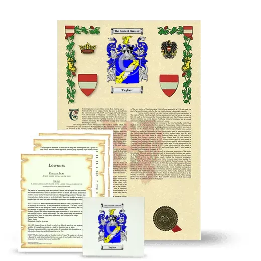 Teyber Armorial, Symbolism and Large Ceramic Tile