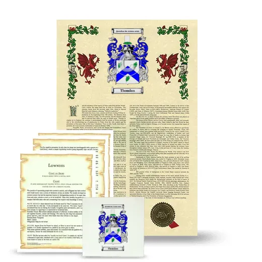 Thomlan Armorial, Symbolism and Large Ceramic Tile