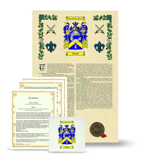 Touche Armorial, Symbolism and Large Ceramic Tile