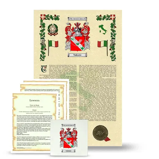 Valentic Armorial, Symbolism and Large Ceramic Tile