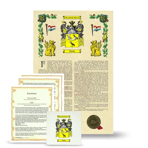 Verrin Armorial, Symbolism and Large Ceramic Tile