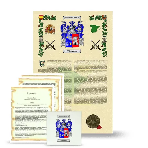 Villanueva Armorial, Symbolism and Large Ceramic Tile