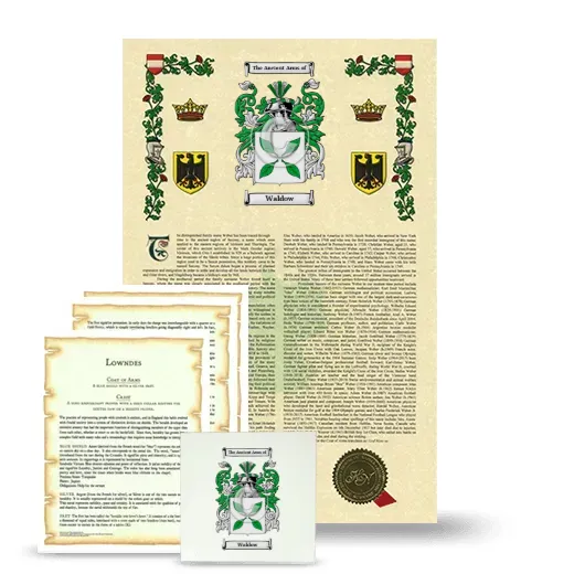 Waldow Armorial, Symbolism and Large Ceramic Tile