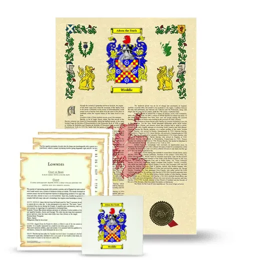 Weddle Armorial, Symbolism and Large Ceramic Tile