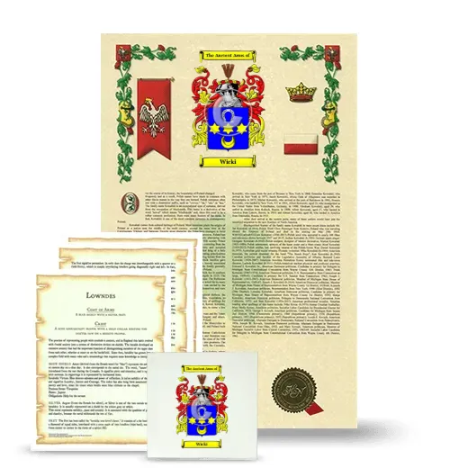 Wicki Armorial, Symbolism and Large Ceramic Tile