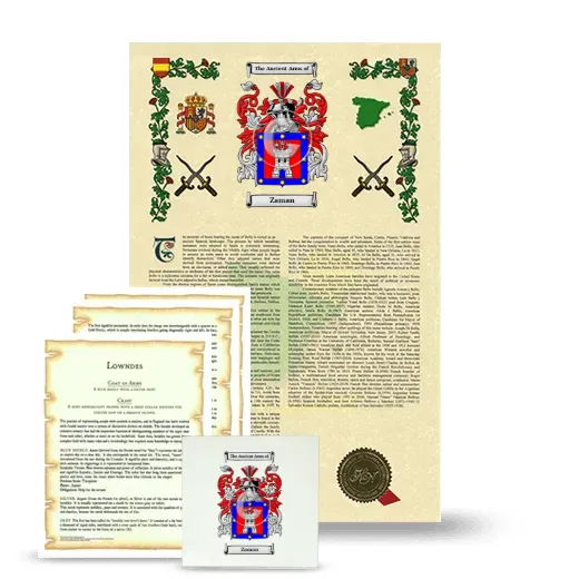 Zaman Armorial, Symbolism and Large Ceramic Tile