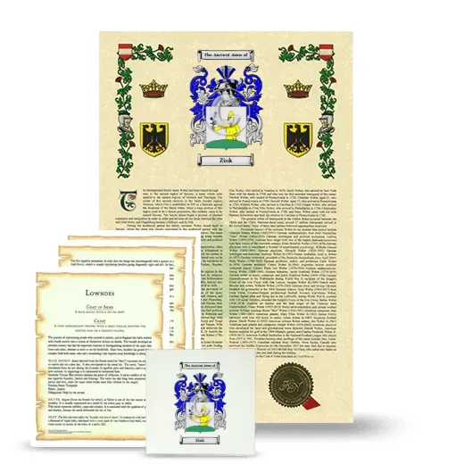 Zink Armorial, Symbolism and Large Ceramic Tile