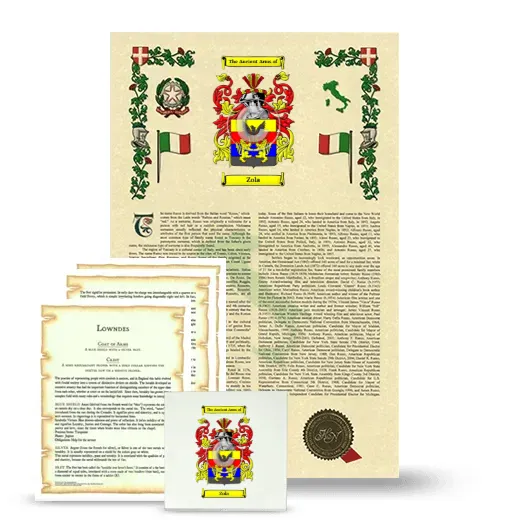 Zola Armorial, Symbolism and Large Ceramic Tile