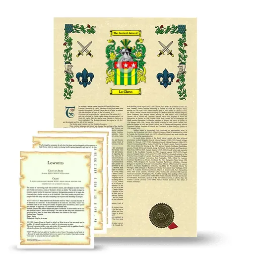 La Chess Armorial History and Symbolism package
