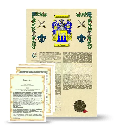 La Fummel Armorial History and Symbolism package
