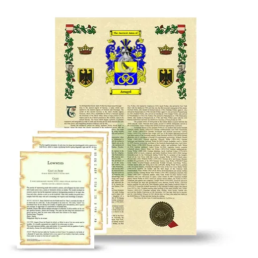 Aengel Armorial History and Symbolism package