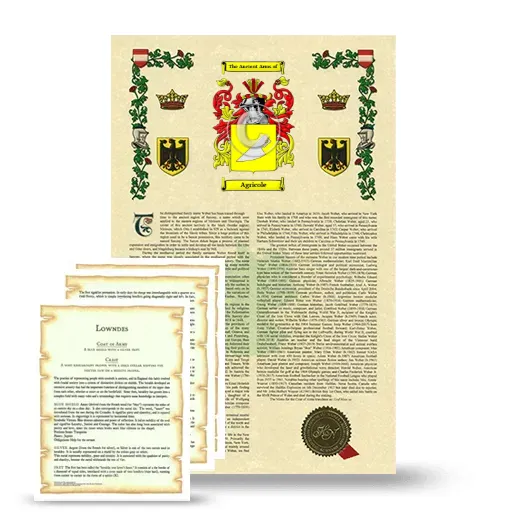 Agricole Armorial History and Symbolism package