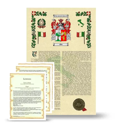 Ales Armorial History and Symbolism package