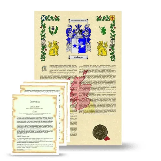 Althorpe Armorial History and Symbolism package