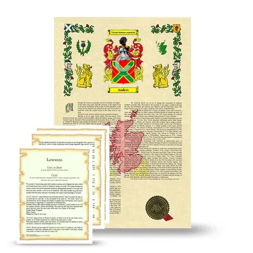 Anders Armorial History and Symbolism package