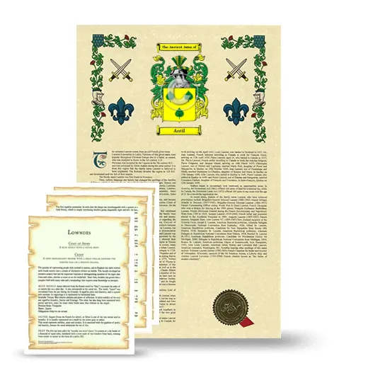 Antil Armorial History and Symbolism package