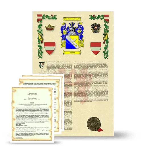 Arzen Armorial History and Symbolism package