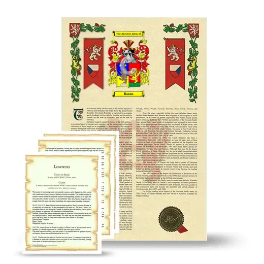 Baran Armorial History and Symbolism package