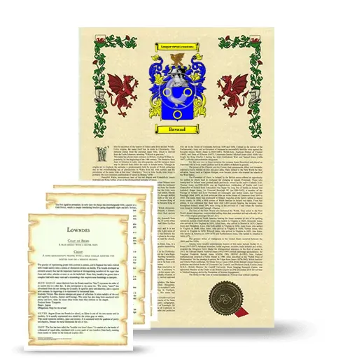 Bavand Armorial History and Symbolism package