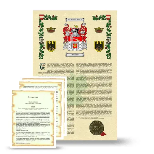 Bernaie Armorial History and Symbolism package