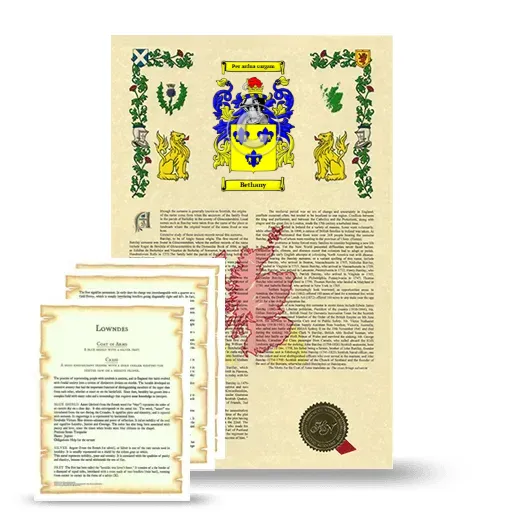 Bethany Armorial History and Symbolism package