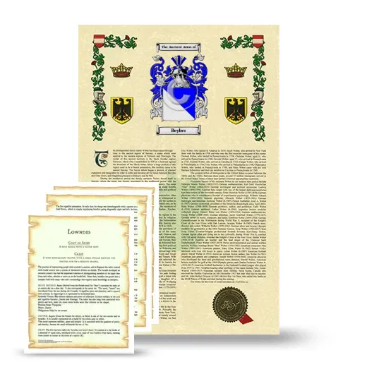 Beyber Armorial History and Symbolism package