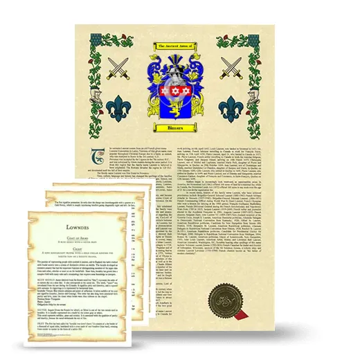 Bimars Armorial History and Symbolism package