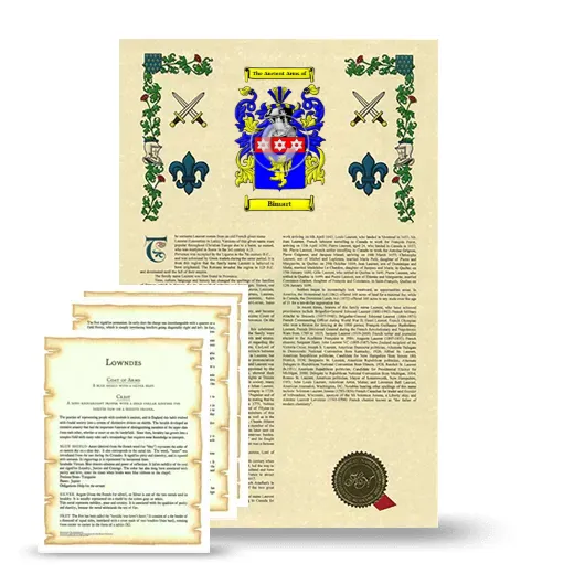 Bimart Armorial History and Symbolism package