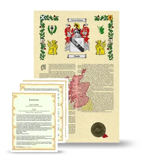 Binnie Armorial History and Symbolism package