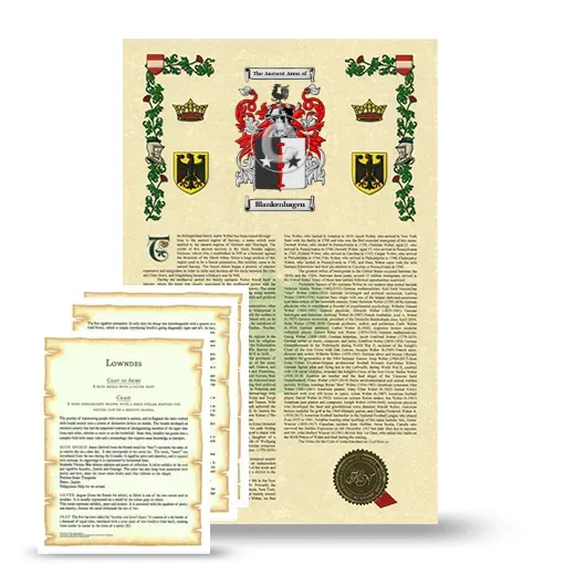 Blankenhagen Armorial History and Symbolism package