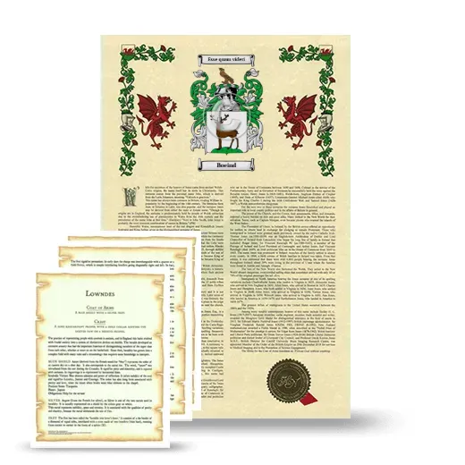 Boeind Armorial History and Symbolism package