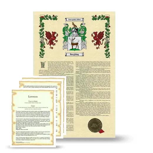 Boughing Armorial History and Symbolism package