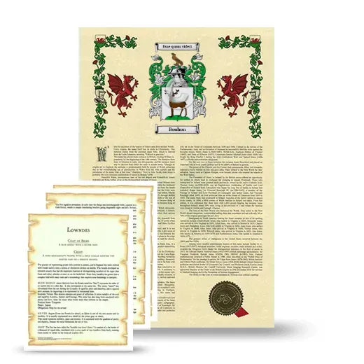 Bouhon Armorial History and Symbolism package