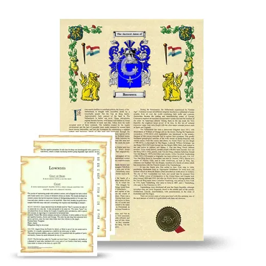 Bouwers Armorial History and Symbolism package