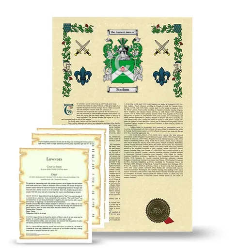 Brachon Armorial History and Symbolism package