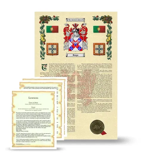 Braga Armorial History and Symbolism package