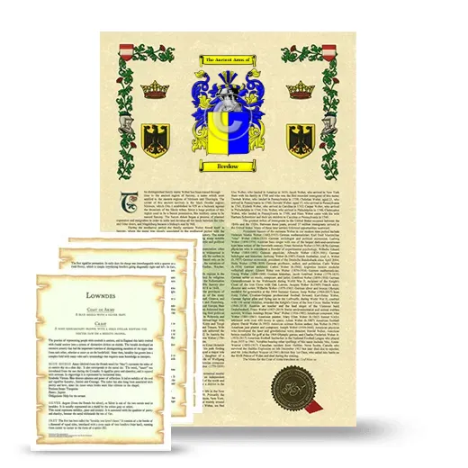 Bredow Armorial History and Symbolism package