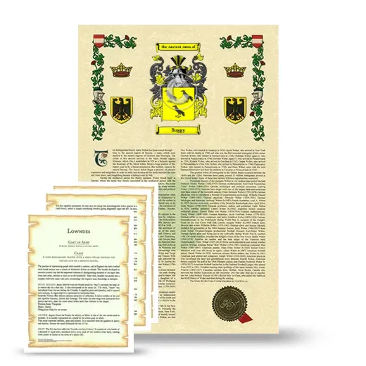 Buggy Armorial History and Symbolism package