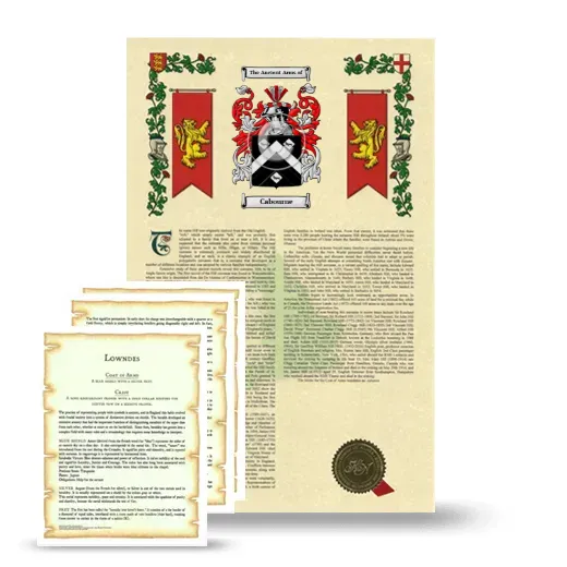 Cabourne Armorial History and Symbolism package