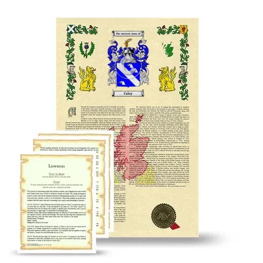 Caisy Armorial History and Symbolism package