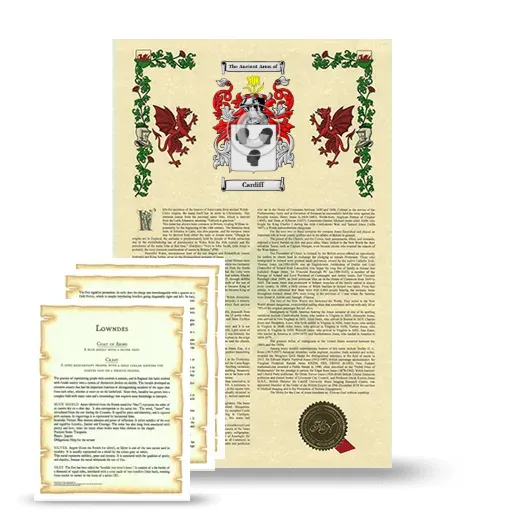 Cardiff Armorial History and Symbolism package