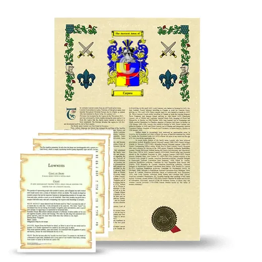 Cayeu Armorial History and Symbolism package