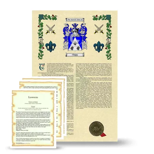 Chapy Armorial History and Symbolism package