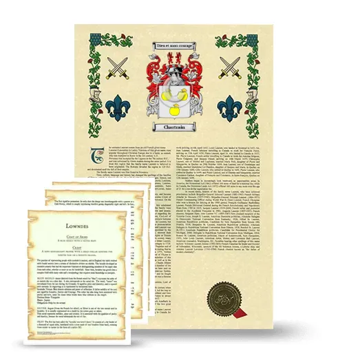 Chartrain Armorial History and Symbolism package