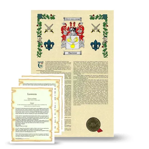 Chartrent Armorial History and Symbolism package