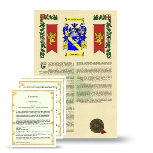 Chattaway Armorial History and Symbolism package